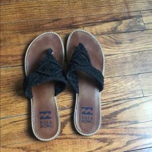 Billabong flip flop sandals